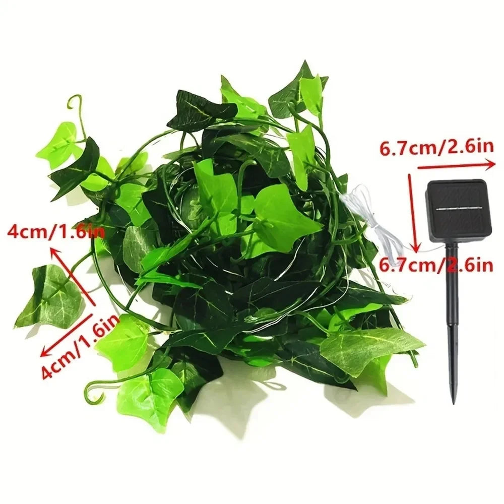 BowLift | Solar fairy lights SoliBlossom | Sunflower decor with leaves | Warm white | 8 modes | For garden, fence & wedding