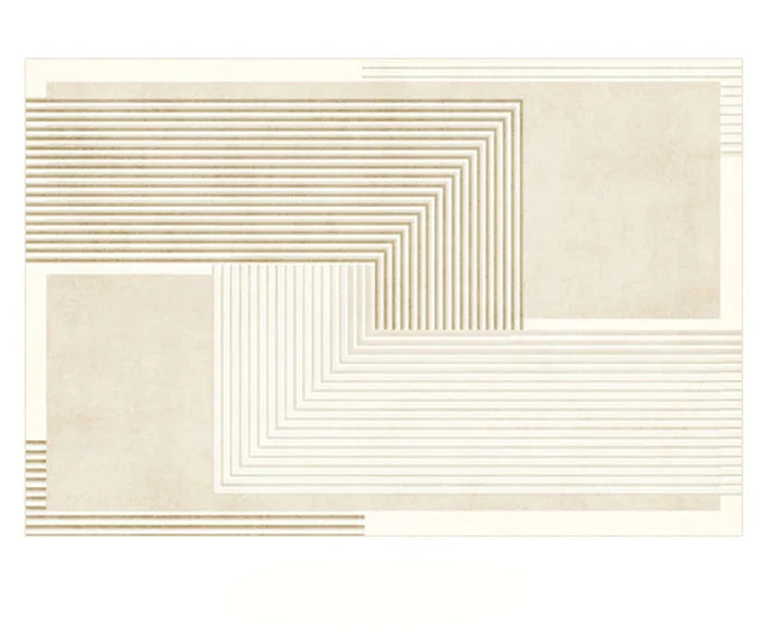 BowLift | Japanese Minimalist Plush Area Rug Non-Slip for Bedroom and Living Room