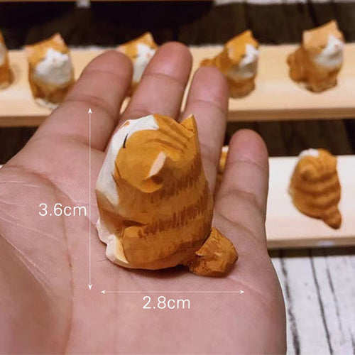 BowLift | Handmade Wooden Cute Pet Figurines