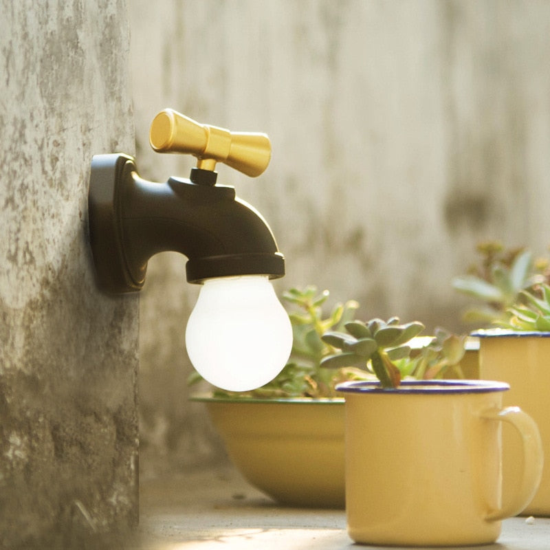 BowLift | Creative Faucet Wall Lamp
