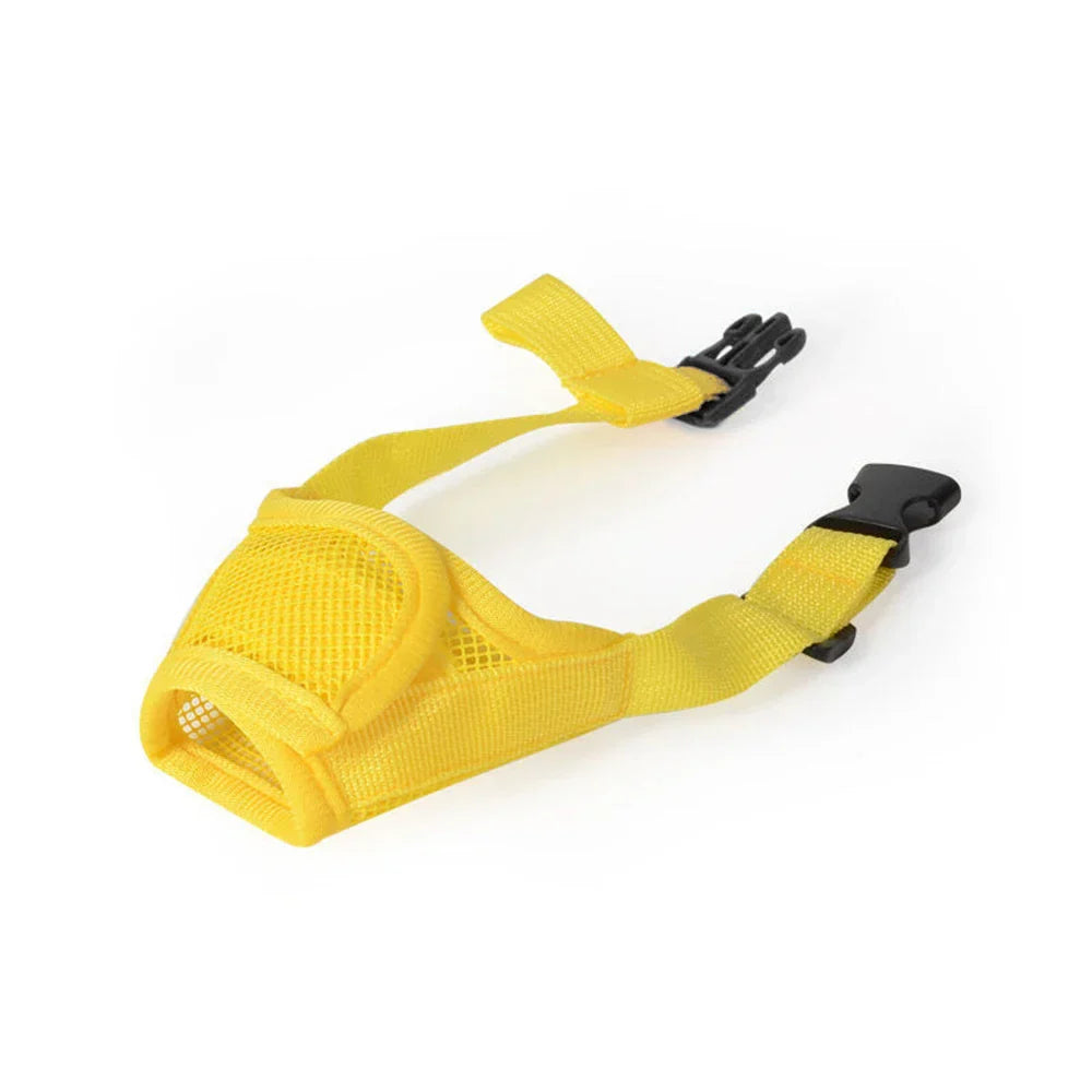 BowLift | BellStop+ | Breathable Dog Muzzle | Adjustable Nylon Muzzle | Anti-Bark & Anti-Bite Protection | S-XL Sizes