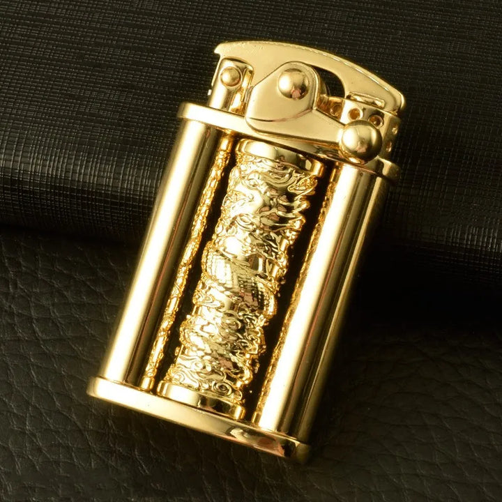 BowLift | Eco Flame Vintage Brass Kerosene Lighter