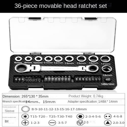 BowLift | Ratchet-Tastic Master Multitool Wrench Set