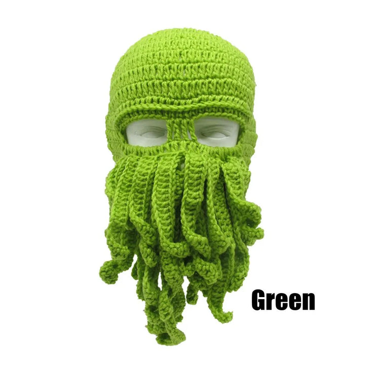 BowLift | Octopus Tentacle Knitted Face Winter Mask