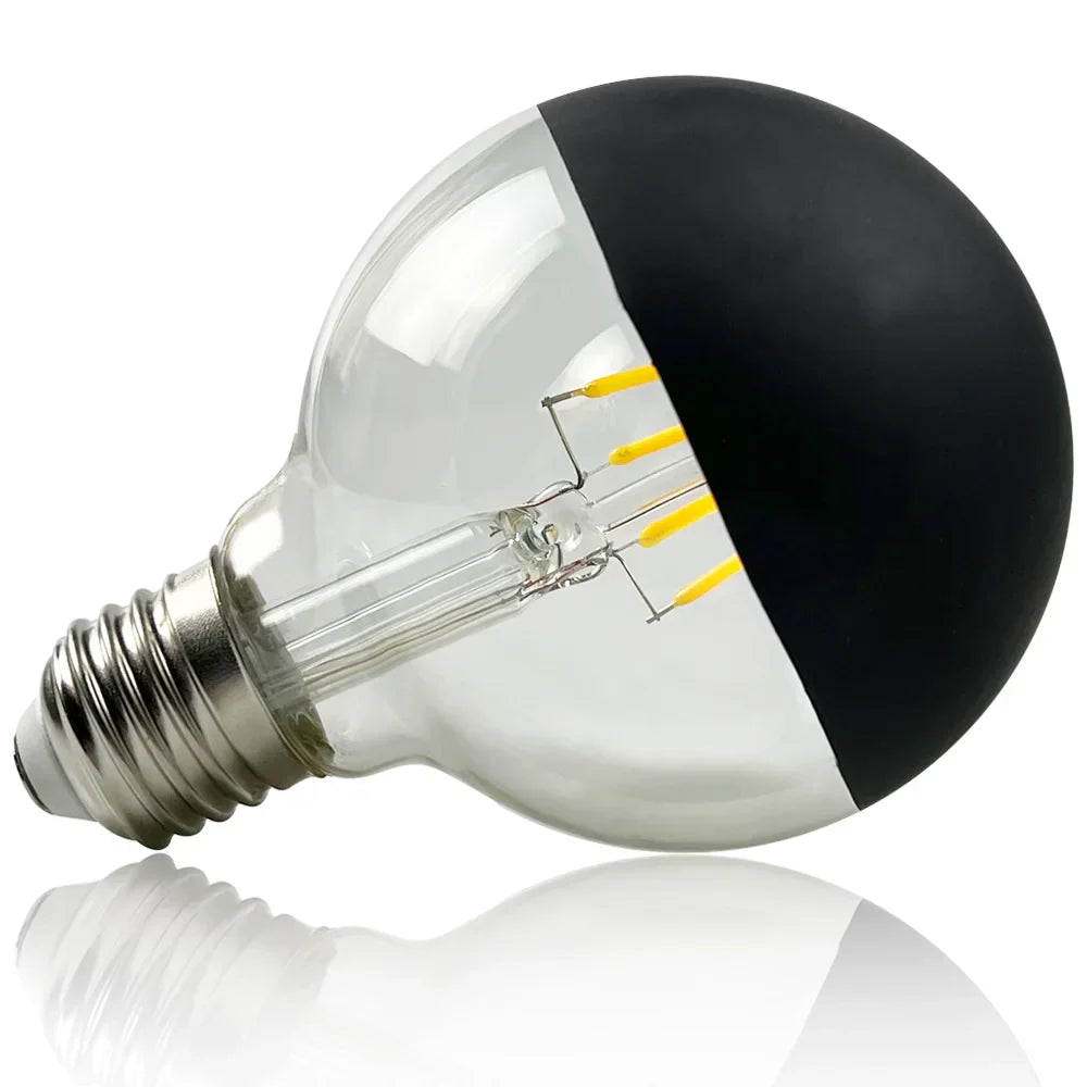 Vintage LED Bulb – Retro Table Lamp with Wooden Base | Bowlift