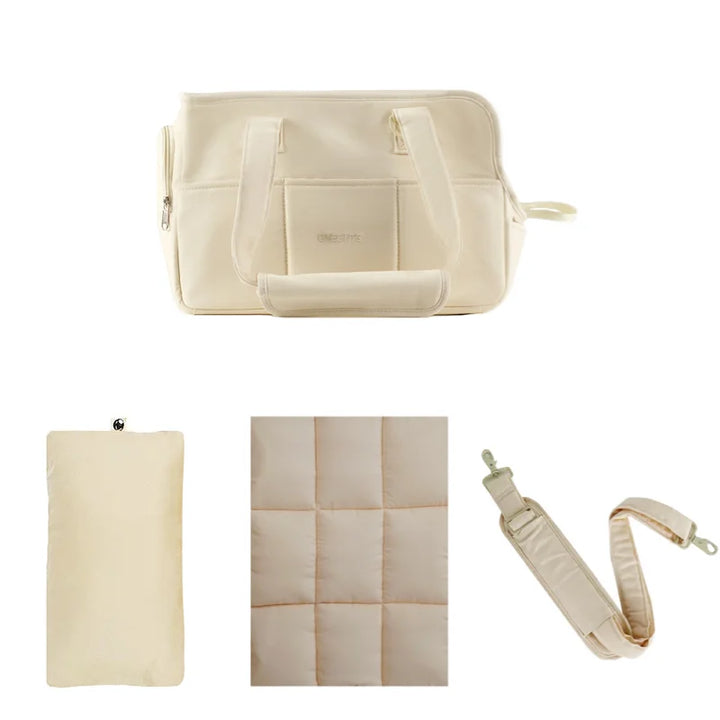 BowLift | LuxCarry - Stylish Travel Bag & Pet Carrier for Small Dogs and Cats
