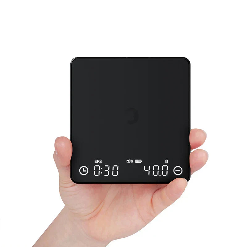 BowLift | SearchPean Tiny/Tiny2s Espresso Coffee Kitchen Scale, Mini Smart Timer, USB, 2 kg/0.1 g/oz/ml, free shipping, gift for man and woman