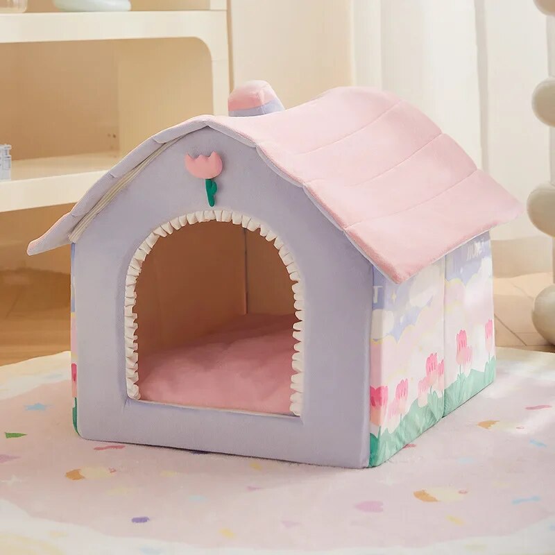 BowLift | Foldable Fluffy Comfy Pet House