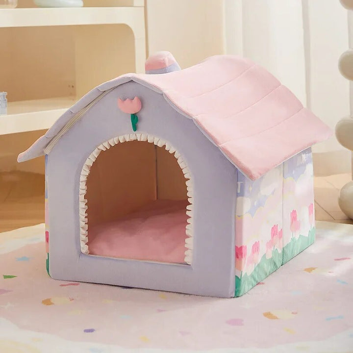 BowLift | Foldable Fluffy Comfy Pet House