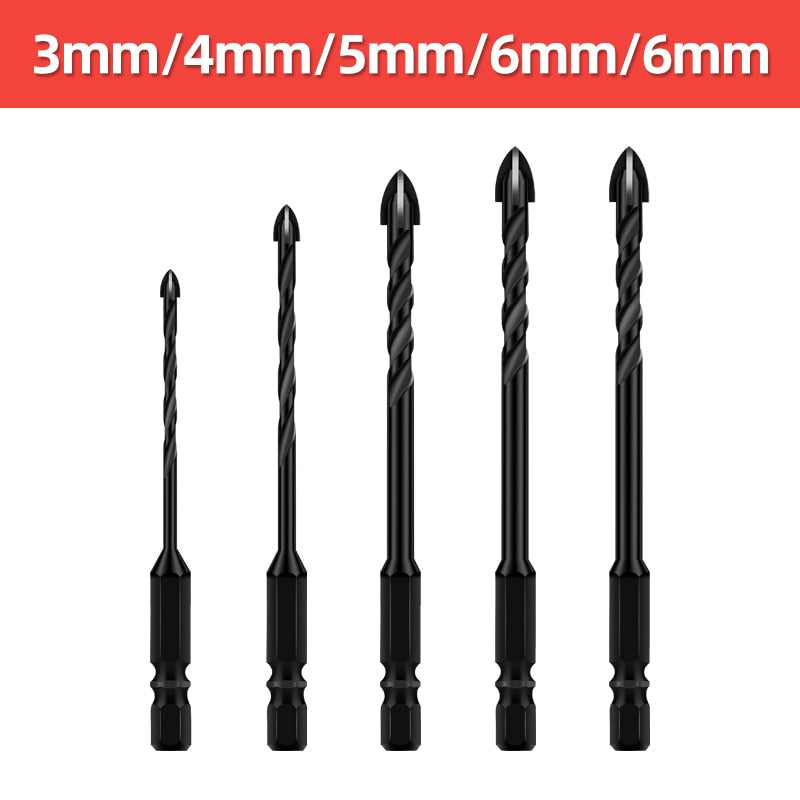 BowLift | Heavy-Duty Mega Ultimate Cross Hex Drill Bit Set