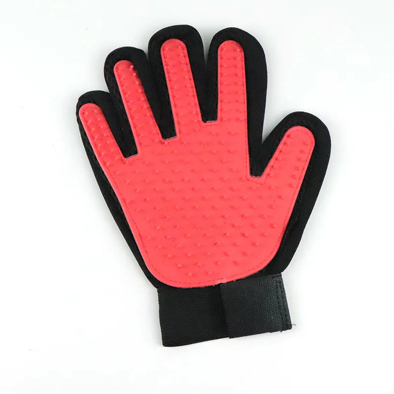 BowLift | FellGlanz | Cat & Dog Grooming Glove | Self-Cleaning Brush | 180 Silicone Nubs | Soft Coat Care & Hair Removal