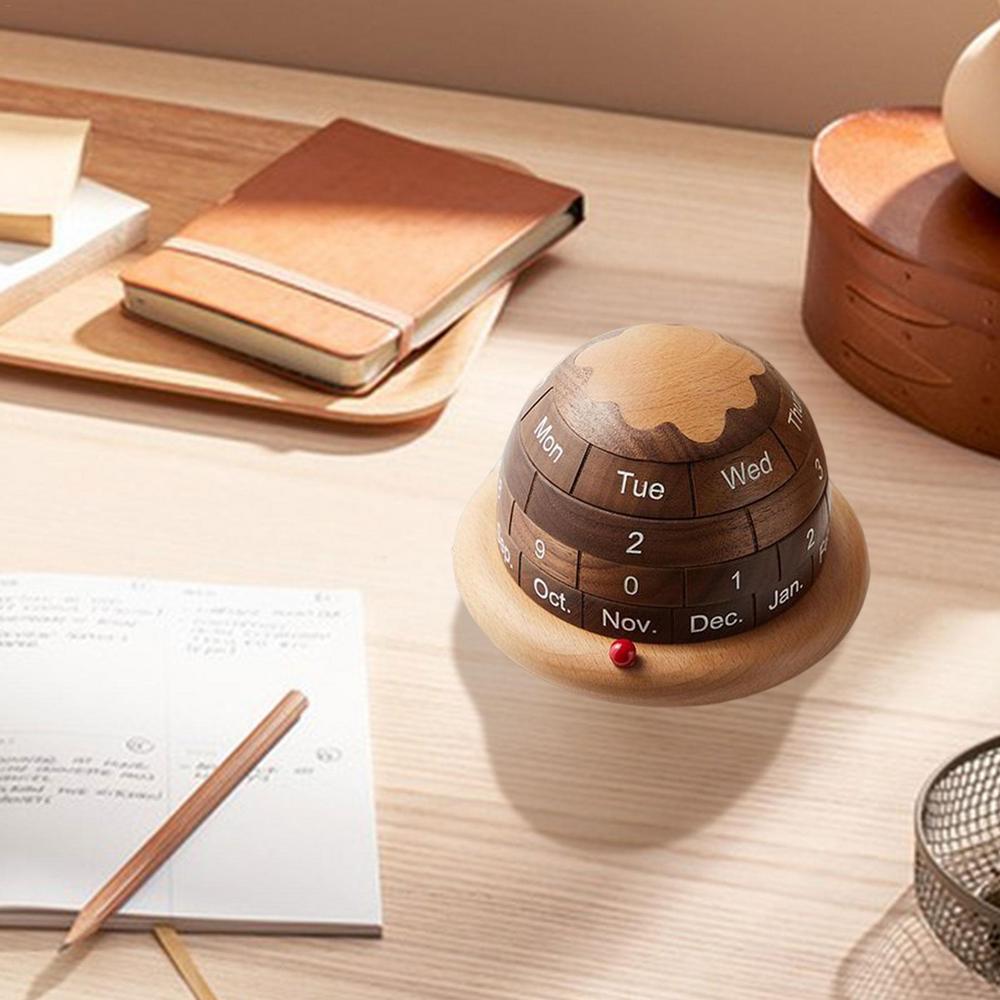 BowLift | Unique Planet Wooden Table Calendar