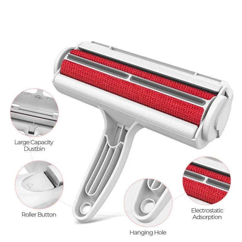 BowLift | FellFixx Pet Hair Remover | Reusable Lint Roller | No Electricity & Glue | For Couch, Clothing & Car