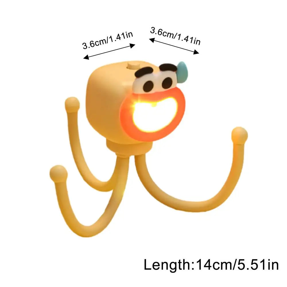 BowLift | Adjustable Octopus Night Lamp Phone Holder