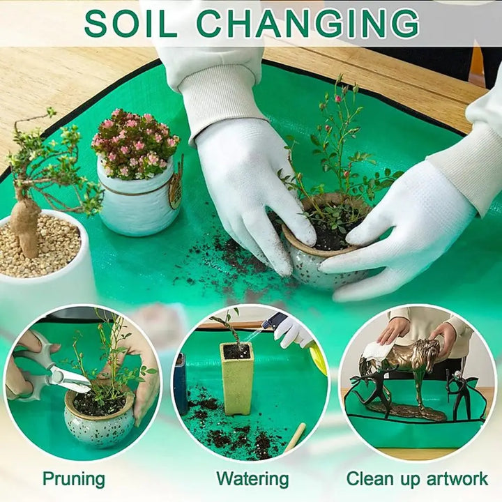 BowLift | Gardening Soil Tray Reusable Portable Mat