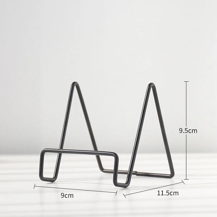 BowLift | Iron Art Multi-Use Display Stand: Versatile magazine, dish, picture, and photo album stand for home decor