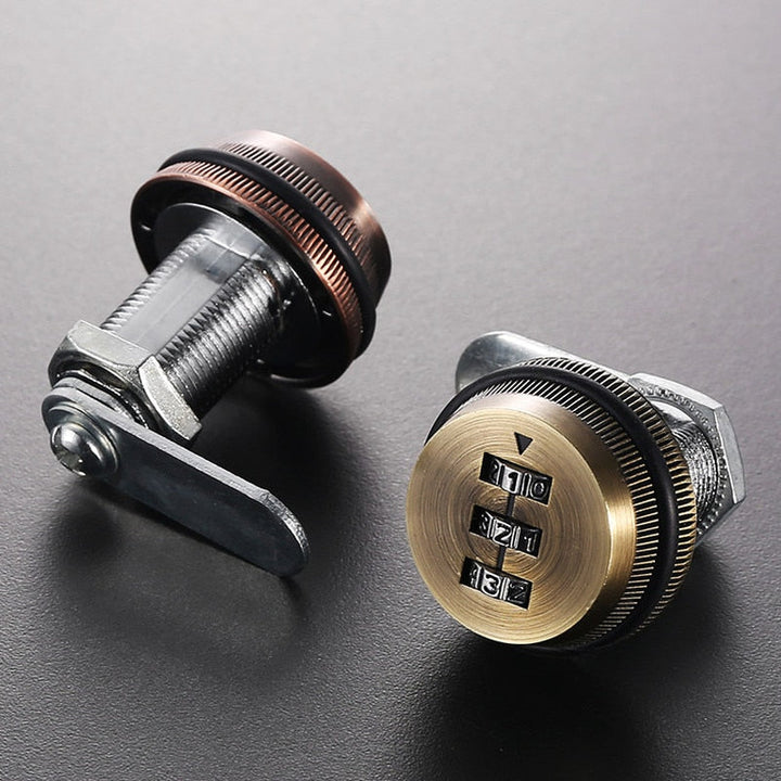 BowLift | 3-Digit Mechanical Password Cabinet Lock