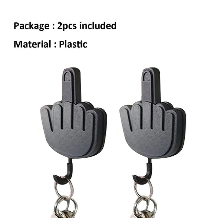 BowLift | Middle Finger Wall Key Hook