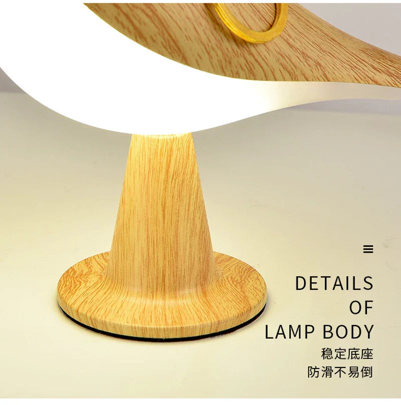 BowLift | Wooden Bird LED Touch-Switch Night Lamp