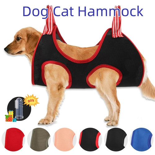 BowLift | GroomiRest Care Hammock for Dogs & Cats | Scratch Protection for Bathing and Nail Clipping | Breathable & Sturdy | incl. 2 Hooks