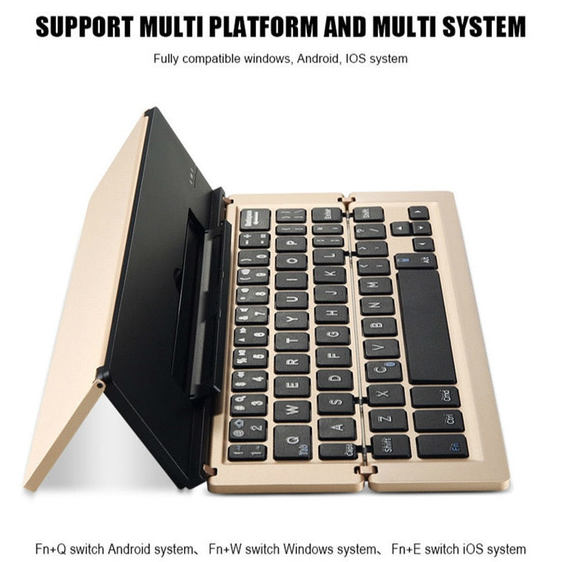 BowLift | Portable Wireless Foldable Tablet Holder Keyboard