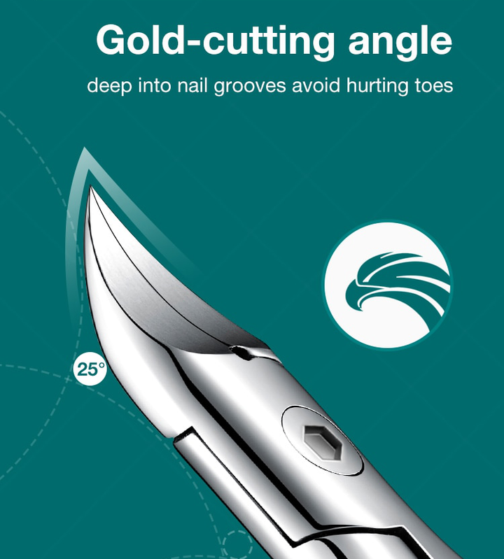 Premium Toenail Clipper for Seniors Best for Thick and Ingrown Toenails Bowlift