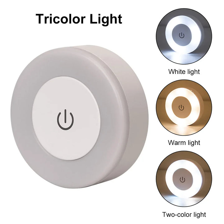 BowLift | LUMORA Touch LED Night Light | USB Rechargeable | Magnetic & Stepless Dimmable | Warm & Cold Light