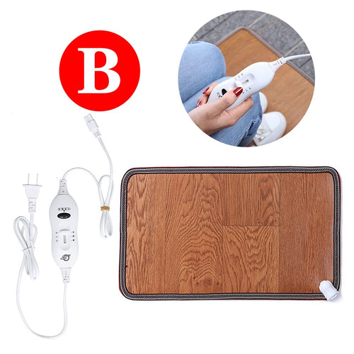 BowLift | Heat Zone Adjustable Leather Foot Warmer Mat