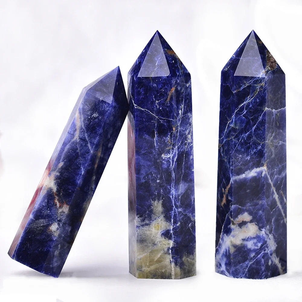BowLift | Crystal Obelisk Elaria | Natural Stone Healing Stone | For Meditation & Reiki | 4–8 cm
