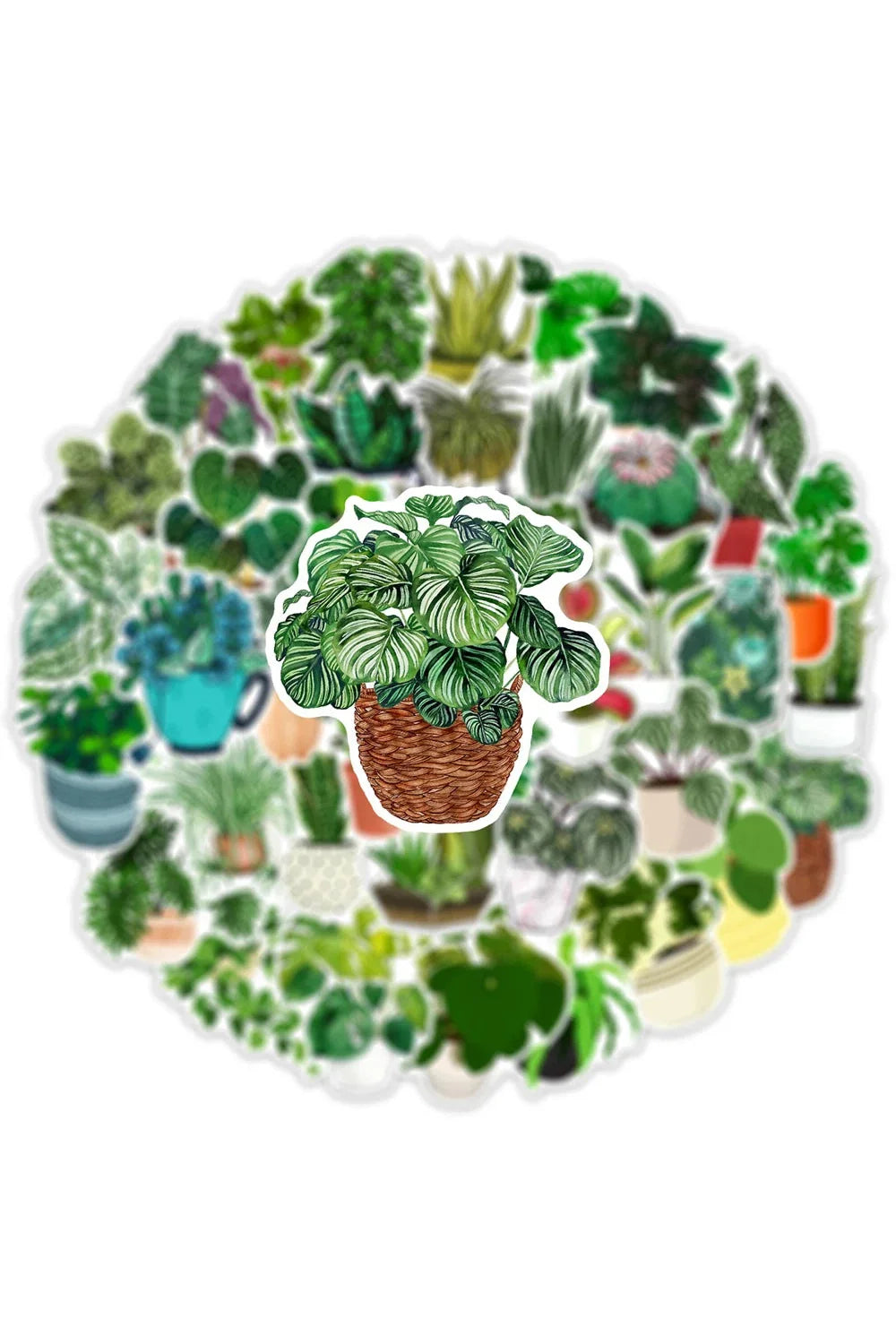 Plant Scrapbooking Stickers | Bowlift