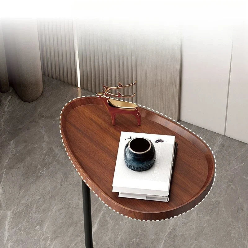 BowLift | C-Shaped Mobile Side Table Ideal for Sofa or Bed