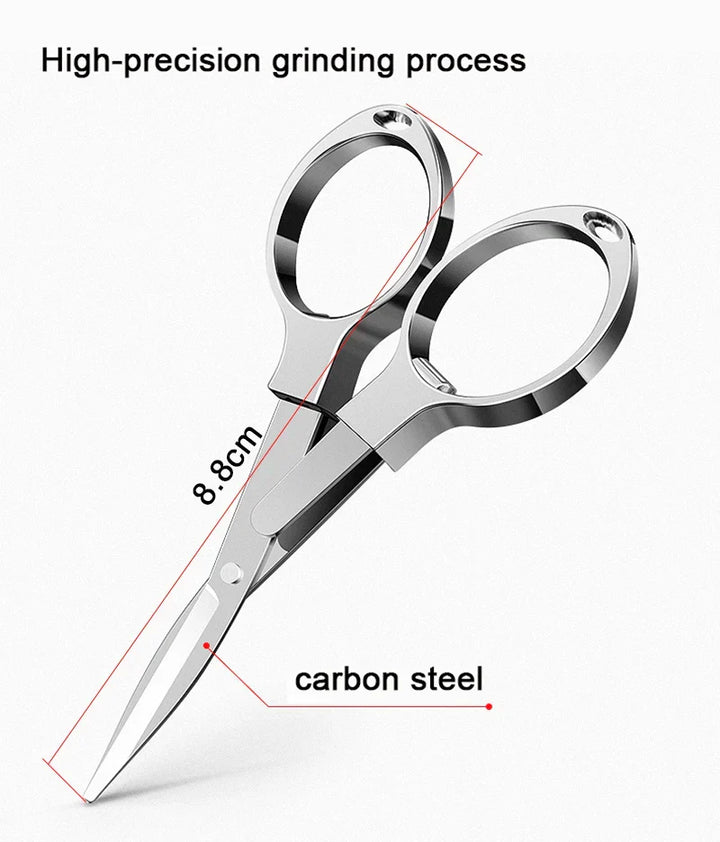 BowLift | Mini Snip Stainless Scissors Keychain