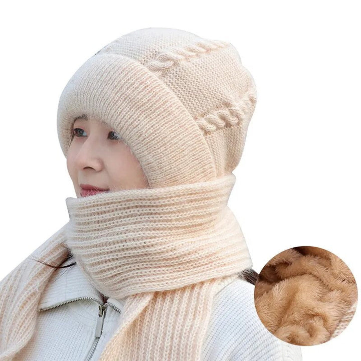 BowLift | Winter Protection Plush Hat Scarf