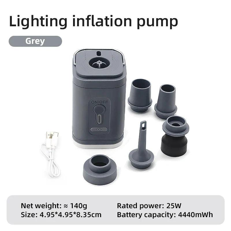 BowLift | 3 in 1 Electric Mini Wireless Air Compressor