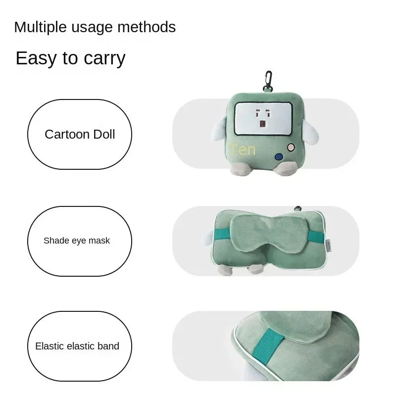 BowLift | 2-in-1 Travel Eye mask Pillow