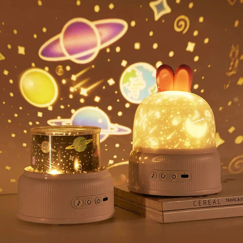 BunnyBeam Light - Casual Cute Bunny Projector Night Light for Kids | Bowlift