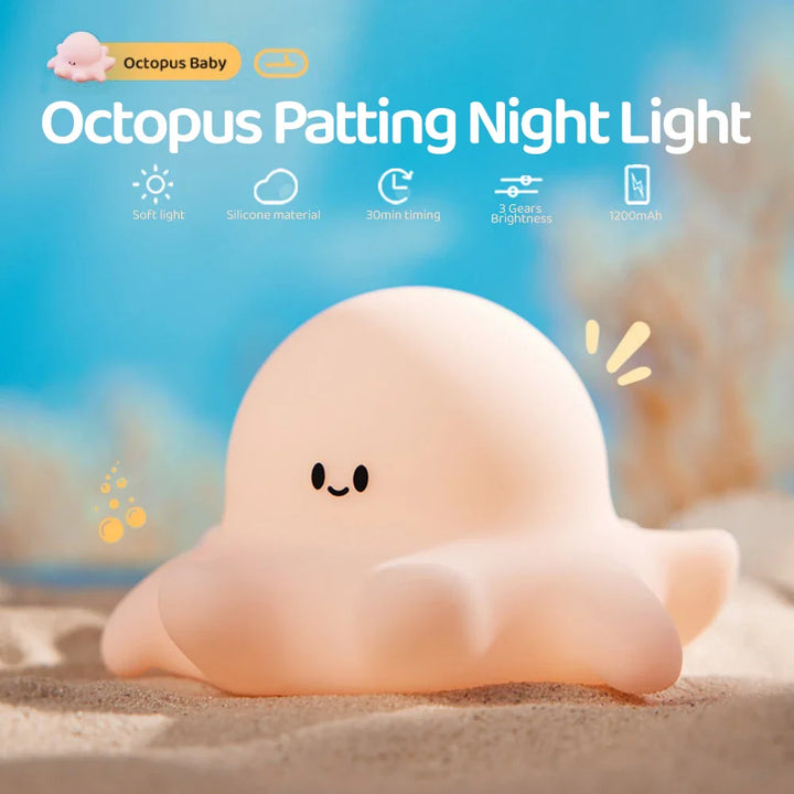 BowLift | LumiSoft LED Night Light | Soft Silicone | Extra Long Battery Life | USB Rechargeable