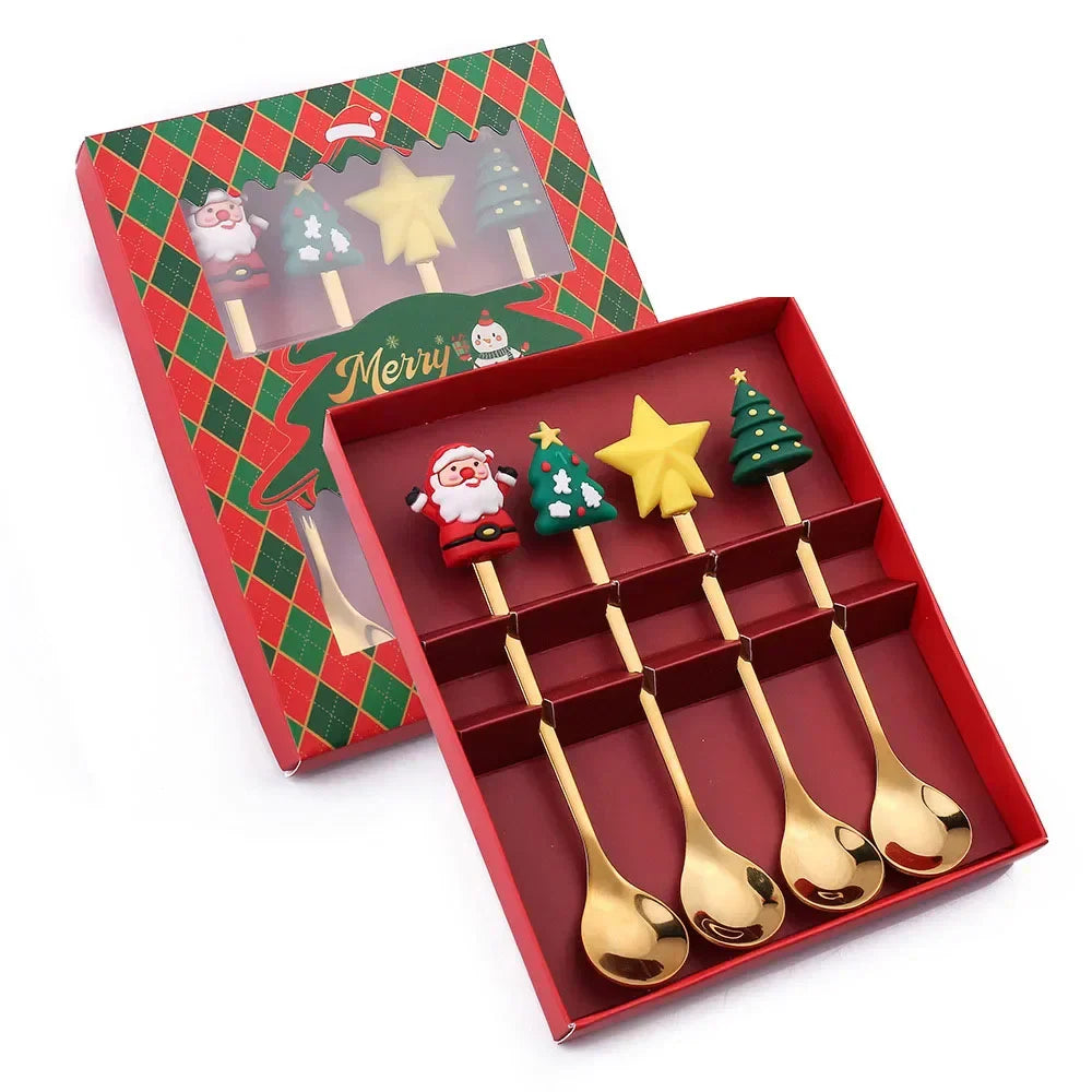 XmasSpoons – Stylish Christmas Spoon Set for Festive Tables Bowlift