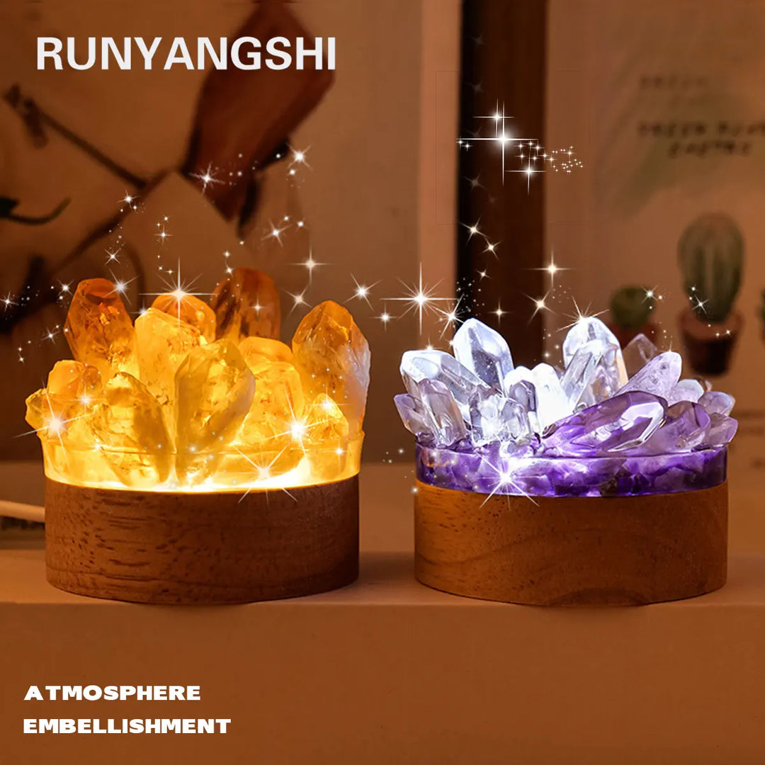 BowLift | Crystal lamp natural stone | Handmade | Feng Shui & wellness decor | 150–200 g