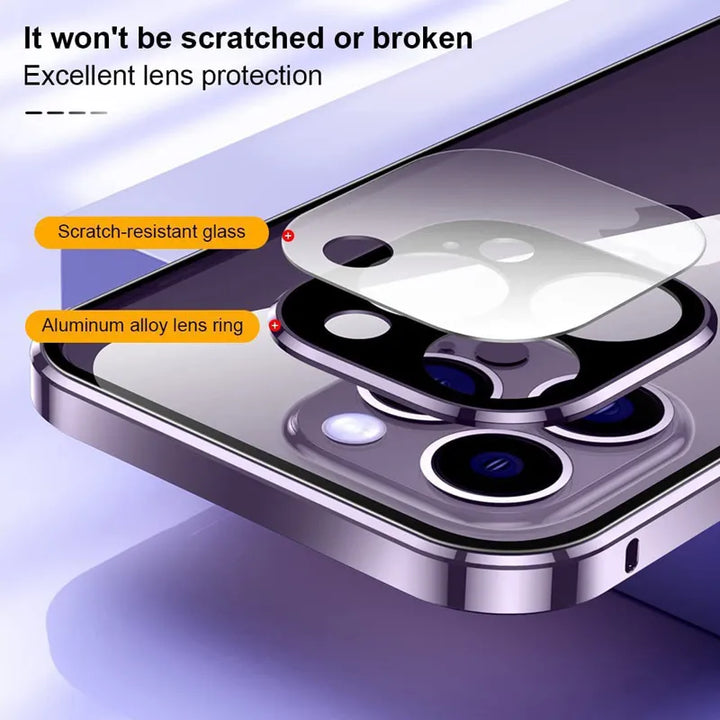 BowLift | Double Sided Magnetic Glass Anti-Peep Mobile Case