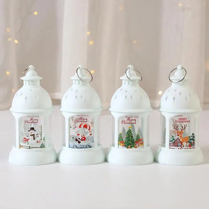 BowLift | SantaGlow - LED lanterns with Santa Claus motif for a festive and cozy Christmas atmosphere