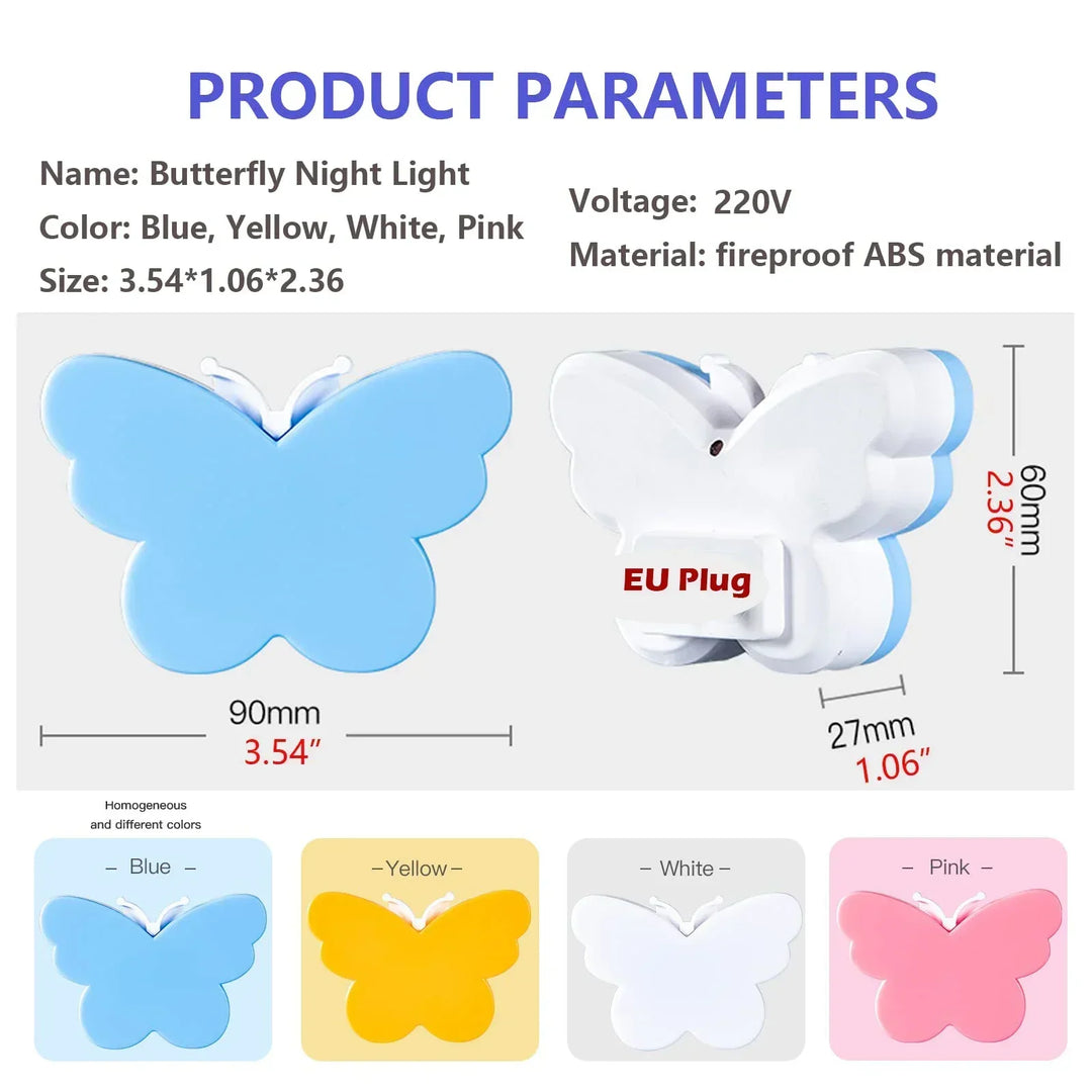 BowLift | GlowEase LED Night Light | Automatic Light Sensor | Warm White Comfort Light