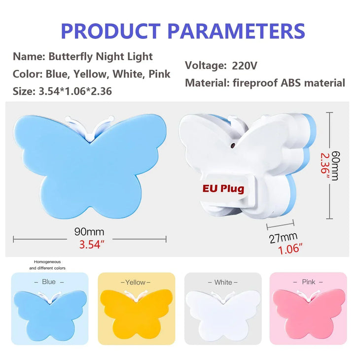 BowLift | GlowEase LED Night Light | Automatic Light Sensor | Warm White Comfort Light