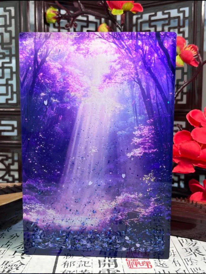 BowLift | Dynamic Early Morning Bamboo Forest Acrylic Decors