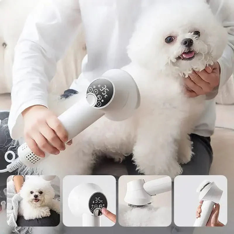 BowLift | Leiser 2-in-1 Hair Dryer & Brush for Pets