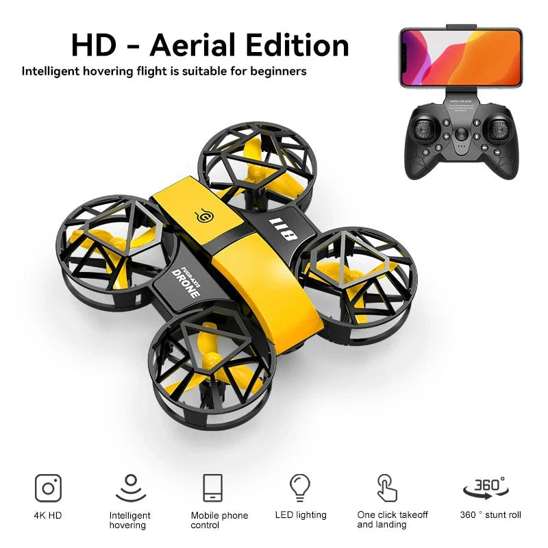 BowLift | Wide Angle Lens Fully Protected Aerial Photography Drone