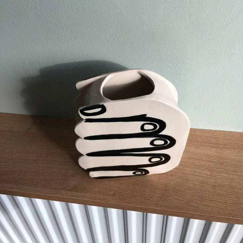 Hand Holding Flowers Vase | Bowlift