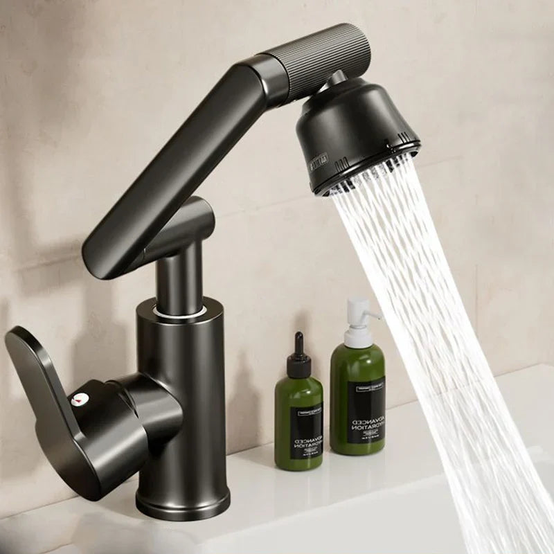 AquaFlex 360° Universal washbasin faucet Bowlift