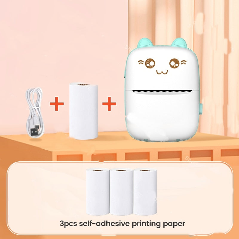 BowLift | Mini Cat Thermal Bluetooth Label Printer