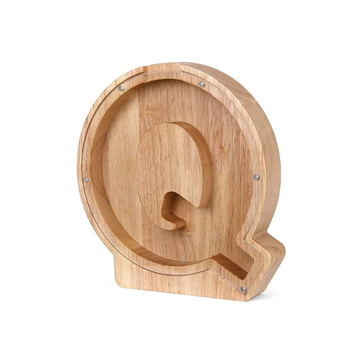 BowLift | Wooden Alphabet Piggy Bank - LetterSaver